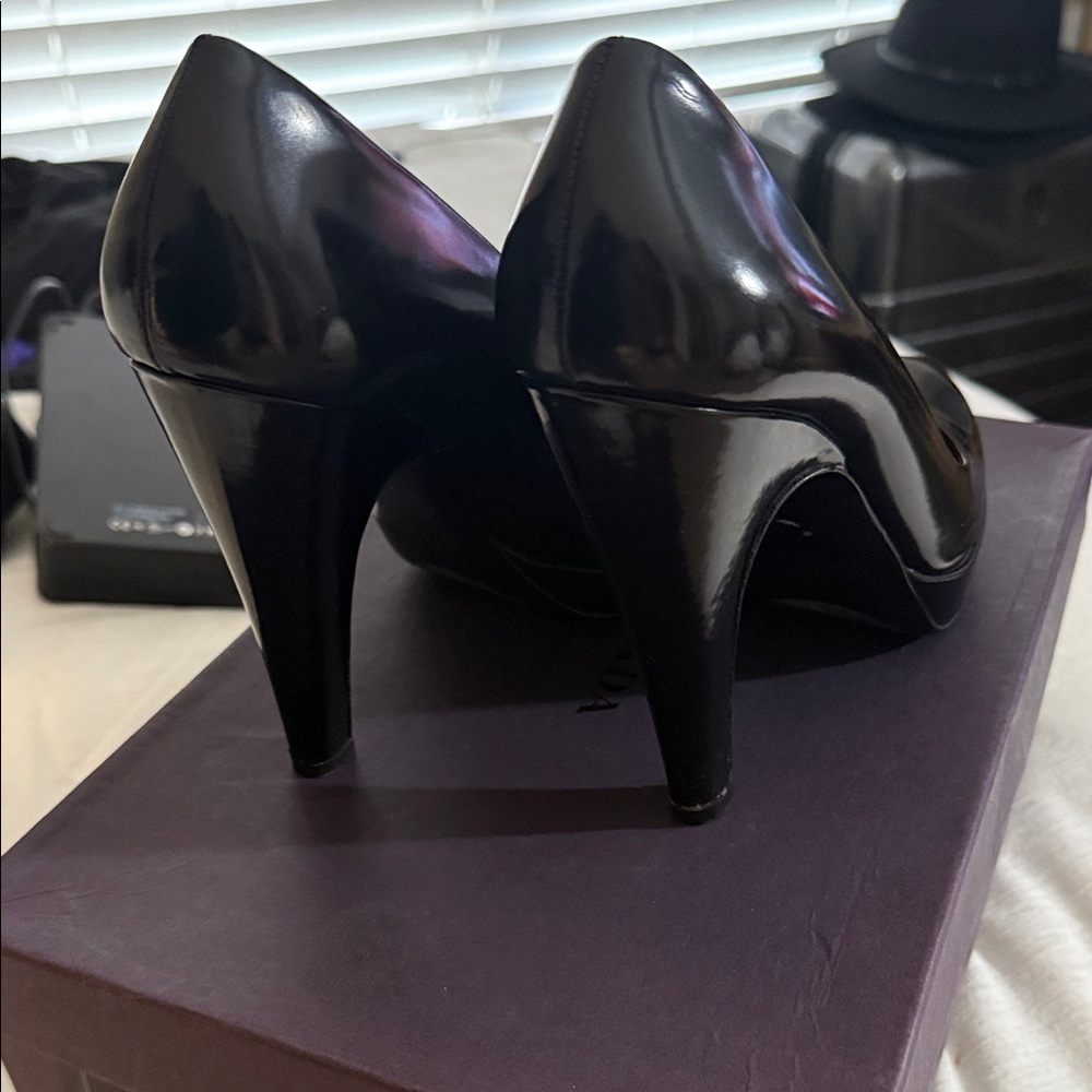 Prada Women's Classic Black Heels - Picture 8 of 8